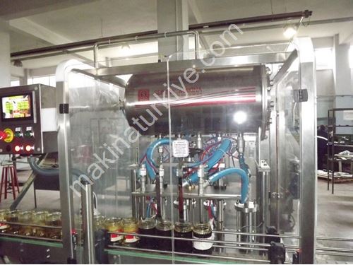 4-Nozzle Volumetric Piston Automatic Packaging Filling Machine