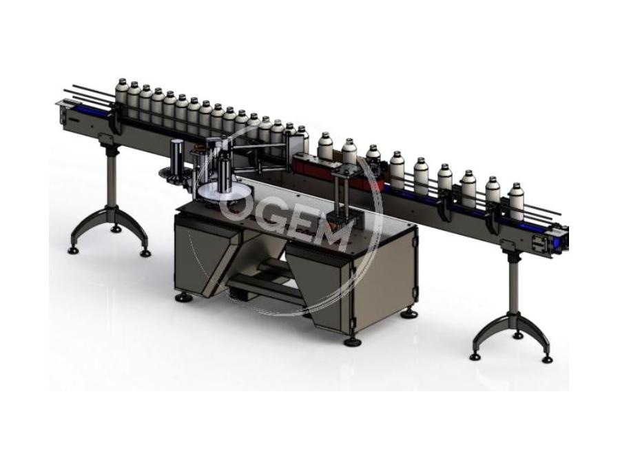 Machine à étiqueter automatique unidirectionnelle