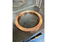 Bronze Kupfer Stahl Lohn-CNC-Arbeiten