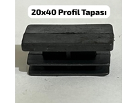 20X40 mm Profil Plastik Tapa