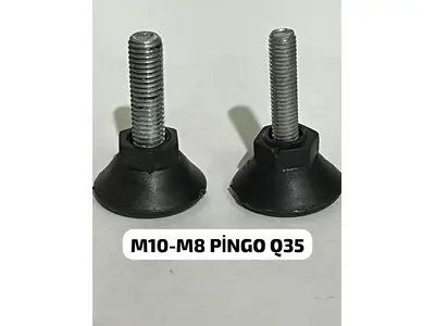 M10-M8 Pingo Rotil Fuß Q35 Durchmesser 35