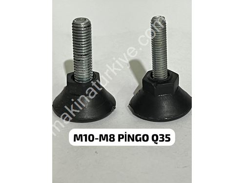 M10-M8 Pingo Rotil Fuß Q35 Durchmesser 35