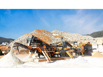 130-300 Ton/Stunde Mobile Hartgesteinsbrech- und Siebanlage - 0