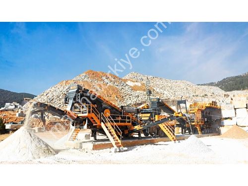 130-300 Tons/Hour Mobile Hard Stone Crushing and Screening Plant