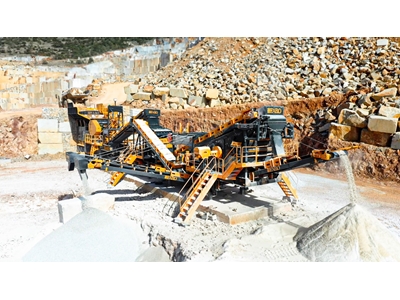 130-300 Ton/Stunde Mobile Hartgesteinsbrech- und Siebanlage - 9