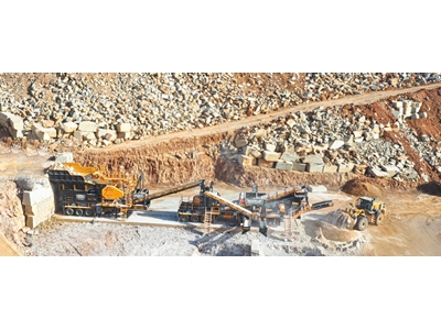 130-300 Ton/Stunde Mobile Hartgesteinsbrech- und Siebanlage - 6