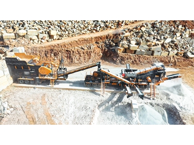 130-300 Ton/Stunde Mobile Hartgesteinsbrech- und Siebanlage - 7