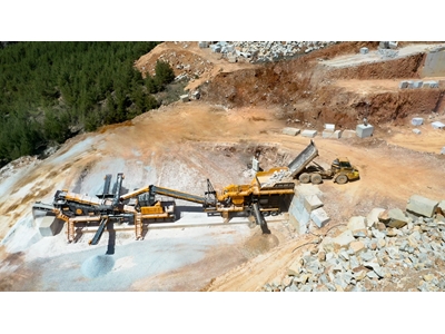 130-300 Ton/Stunde Mobile Hartgesteinsbrech- und Siebanlage - 8