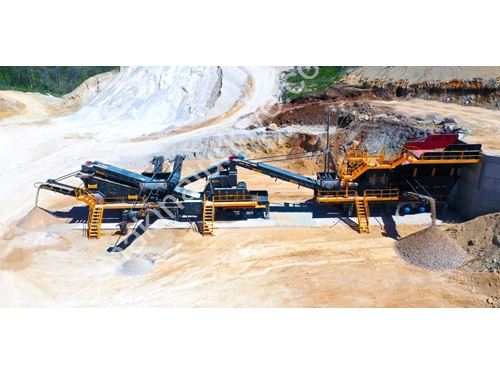 Mck-110 Mobıle Crushıng & Screenıng Plant For Hardstone