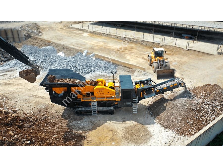  150-300 Tph | Stock Mobıle Jaw Crusher 