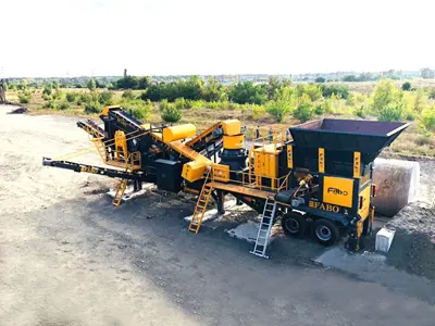 Mobile Crushing & Screening Plant For Hardstone