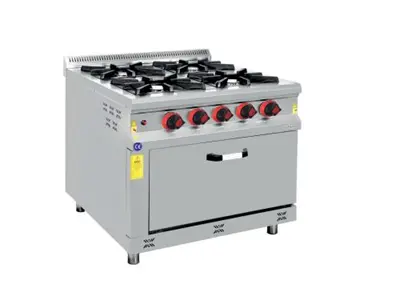 4+1 Stove 100X100x85 Mm Gas Cooker