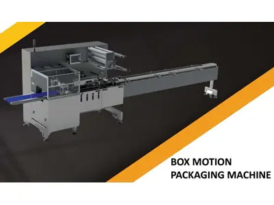 90 Packungen/Minute Box-Motion-Verpackungsmaschine