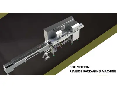 90 Packs/Minute Box Motion Reverse Packaging Machine