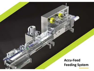 Система кормления Accu-Feed производительностью 800 упаковок в минуту