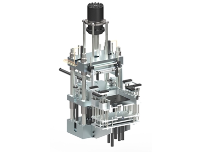 100-1000 Ton Kauçuk Transfer Kalıplama Makinesi 1-4RT - 8