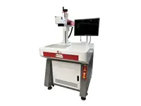 50W Profesyonel Tip Fiber Lazer Markalama Makinesi
