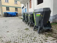 1 M³ Monofaze Yem Karma Makinası