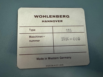 Wohlenberg 115 Cm Paper Cutting (Guillotine) Machine - 6