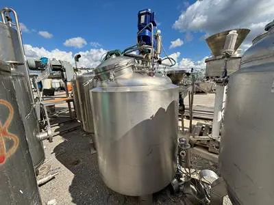 600 Litre Solüsyon Karıştırma Kazanı