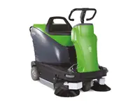 IPC 1050 Rider Rechargeable Indoor Outdoor Sweeper