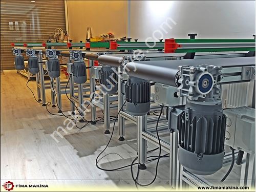 İnkjet Tarih Kodlamalı PVC Bantlı Konveyör