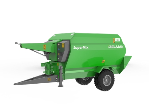 2.5 m³ Horizontal Feed Mixer