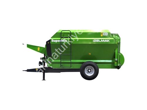 6 m³ Horizontal Feed Mixer