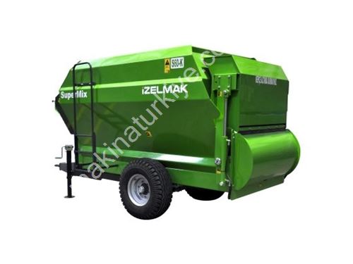 6 m³ Horizontal Feed Mixer