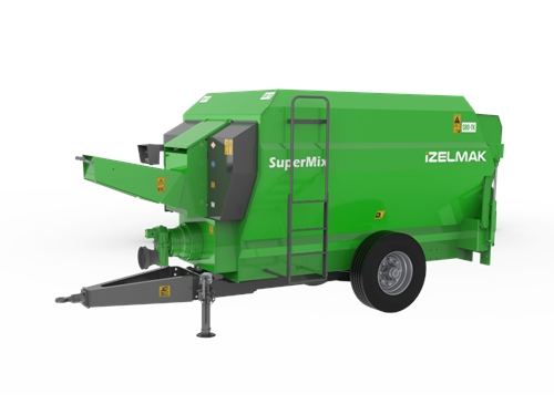 8 m³ Horizontal Feed Mixer