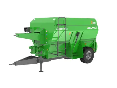 6 m³ Double Helix Horizontal Feed Mixing Machine