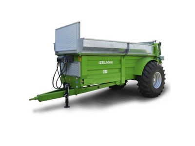 11 M³ Solid Manure Spreader Trailer - 0