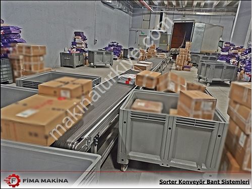 Üretim Ve Taşıma PVC Bantlı Konveyör