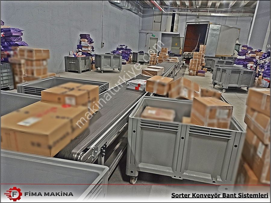 Üretim Ve Taşıma PVC Bantlı Konveyör