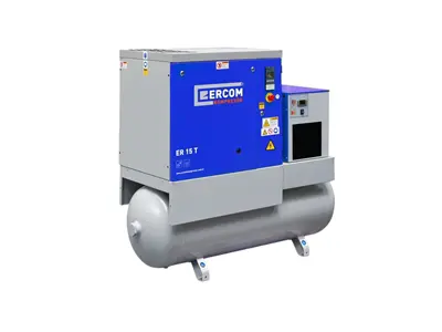 13 Bar Tank Mounted Screw Air Compressor