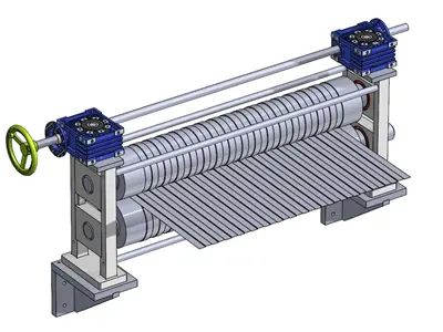 Machine à cintrer de tôle de cylindre de Colligating 2 rouleaux