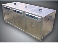 3 Station Industrial Ultrasonic Cleaning System - 0