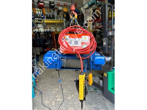 2 Ton 4 Haraketli Monoray Halatlı Vinç