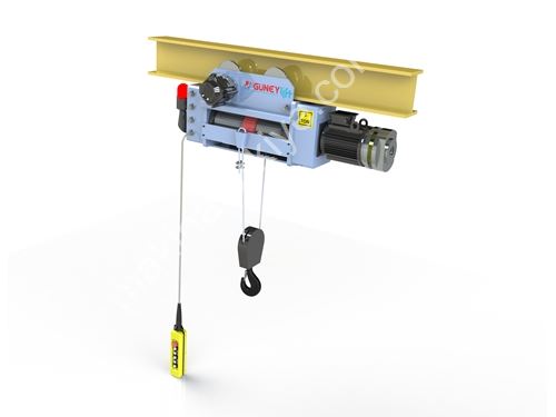 2 Ton 4 Movement Monorail Rope Crane