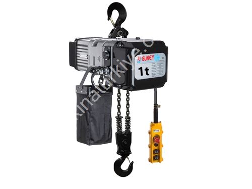 1 Ton 2 Moving Fixed Hook Chain Hoist