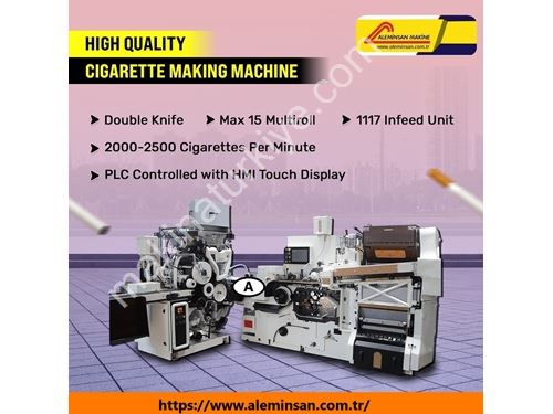 2000-2500 Pieces/Minute Cigarette Production Machine