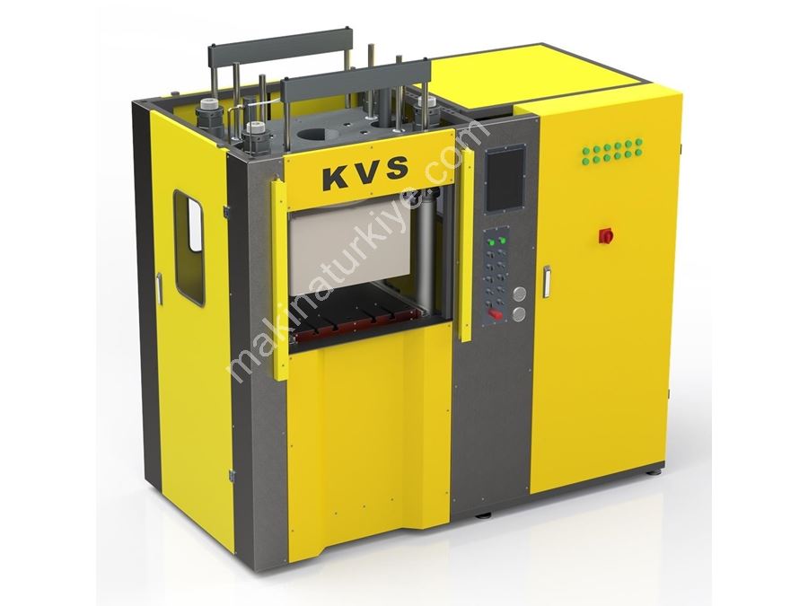 100-1000 Ton Vakumlu Kauçuk Vulkanizasyon Makinesi 1-4 Rt