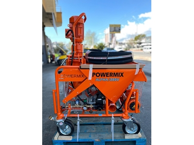 40 litres/minute 380 V gypse plâtrant la machine - 13
