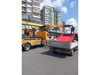 4 Haretketli 1 Ton Platform Yükseltici Rampa - 5