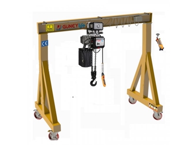 3 Ton Mobile Gantry Crane System (1) - 0