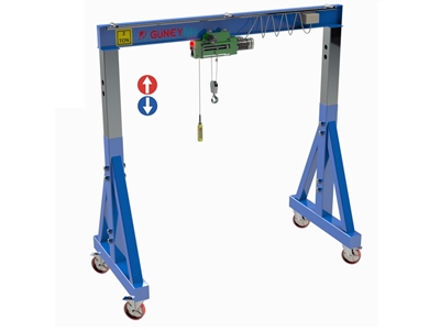 3 Ton Mobile Gantry Crane System (1) - 2