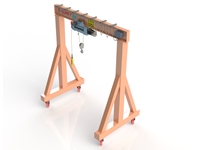 5 Ton Mobile Gantry Crane System - 0