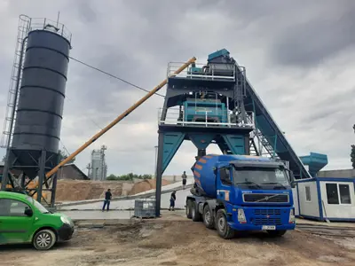 30 m3 stationäre Betonmischanlage