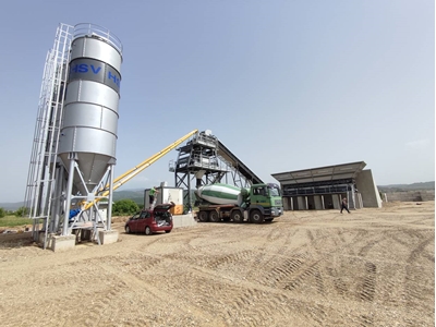 120 M3 Fixed Concrete Batching Plant - 1