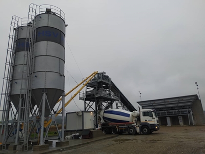 120 M3 Fixed Concrete Batching Plant - 8